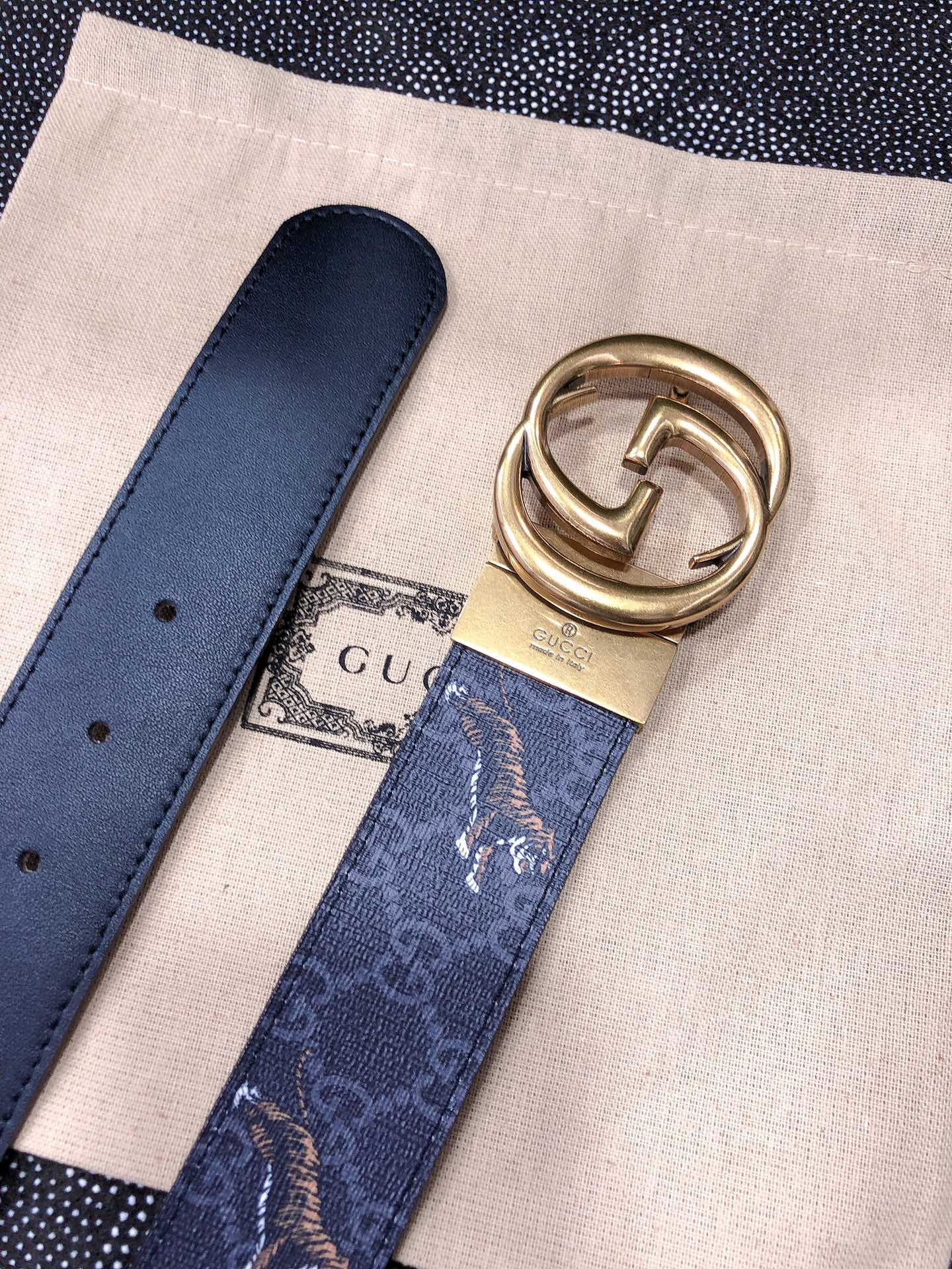 Gucci.古驰全套包装3.8cm进