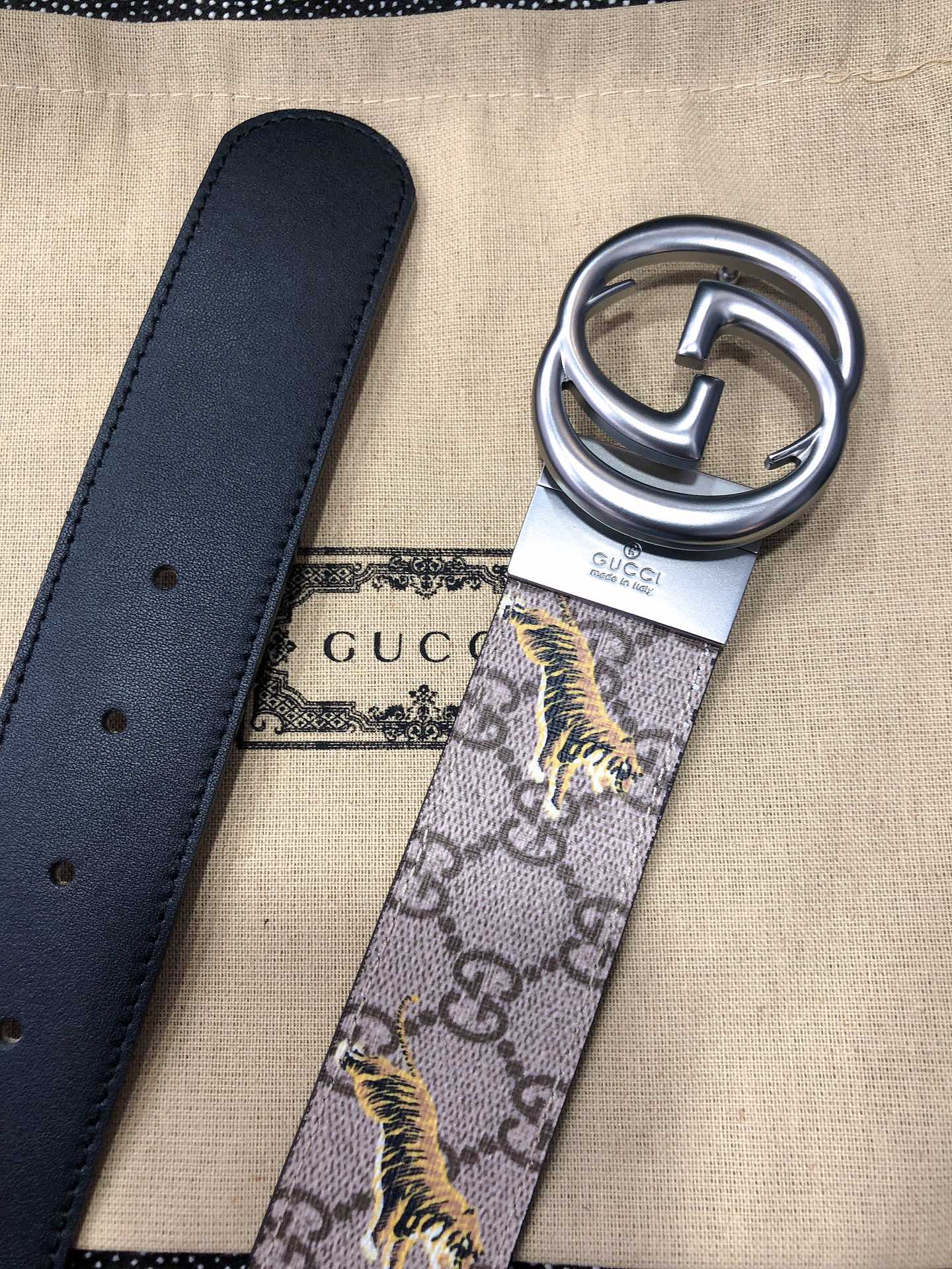 Gucci.古驰全套包装3.8cm进