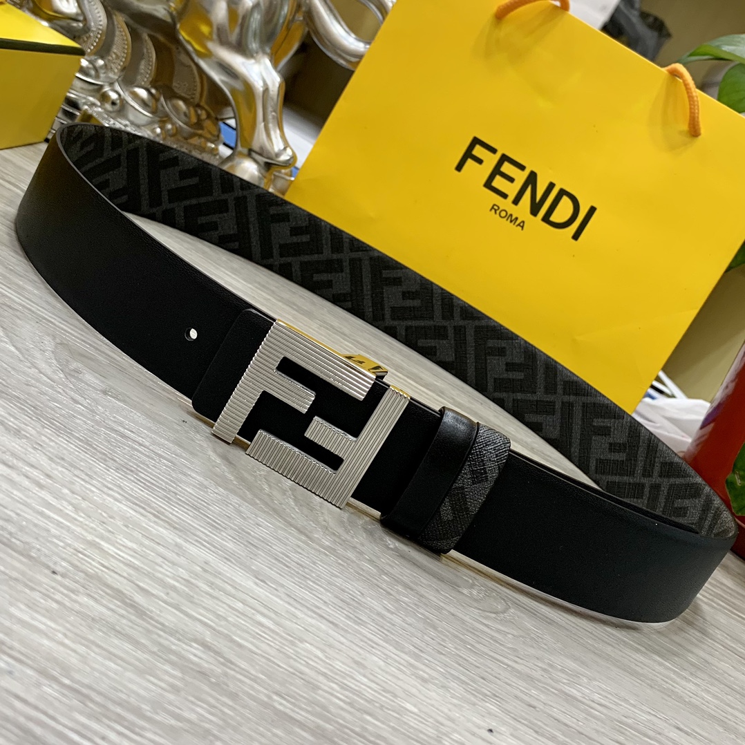 FENDI芬迪专柜同款宽4.0CM双