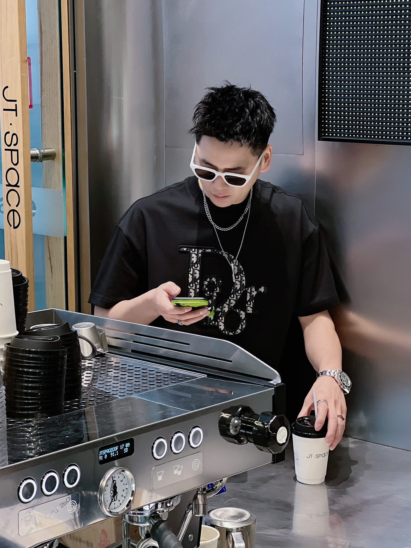 迪奥 Dior 高定典藏名品高定成衣时装外套连衣裙衬衫T恤 #CFAAE1D7 4
