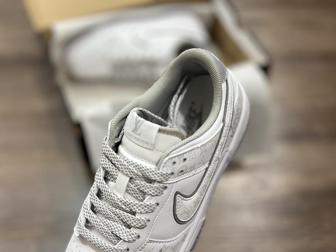 220 Dunk 白黄色 卡其色 LV联名 印花 NIKE SB Dunk Low XD6188-004