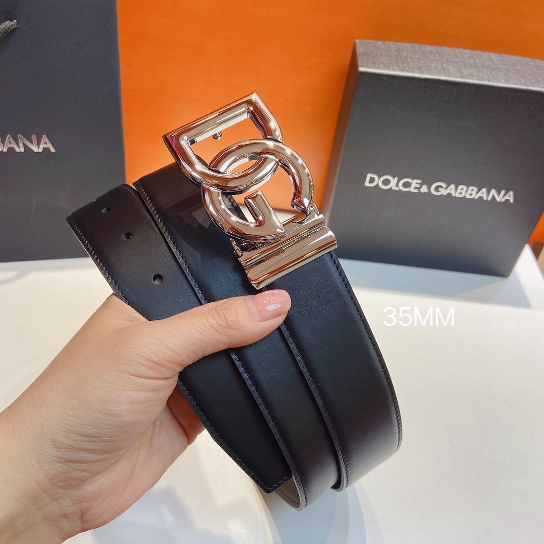 D&G杜嘉班纳官网新款.双面头层小牛
