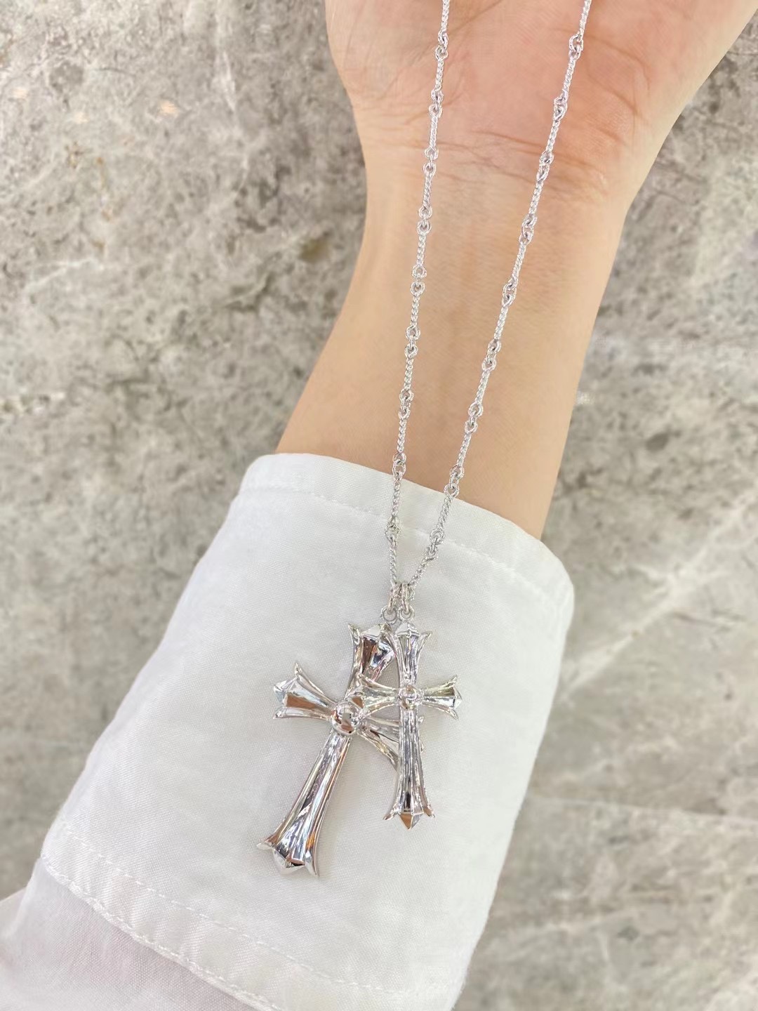 Chrome Hearts 新款克罗心项链