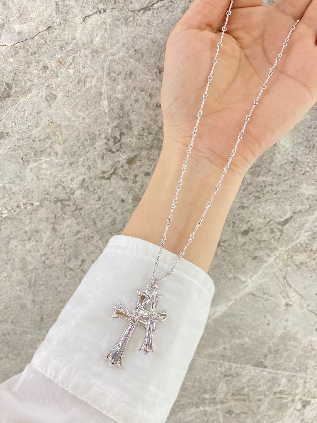 Chrome Hearts 新款克罗心项链