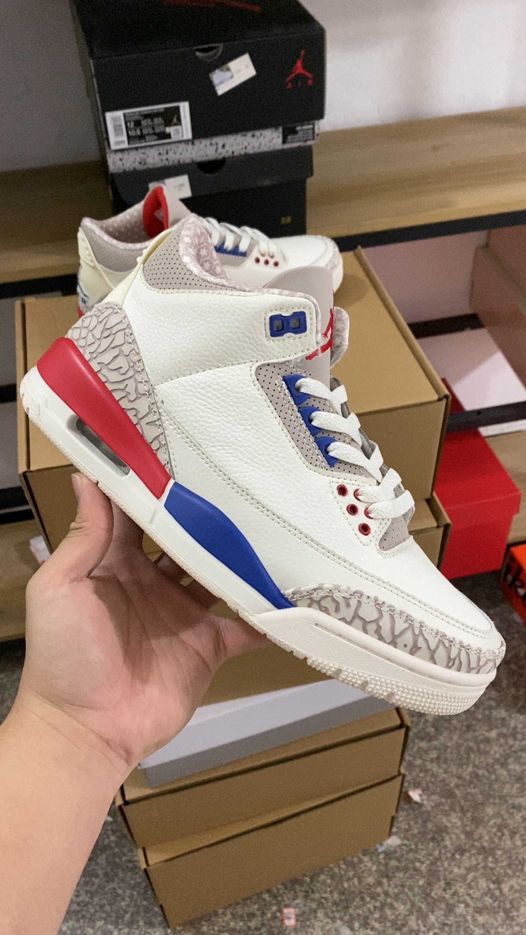 aj3独立日尺码40-46特价头层皮