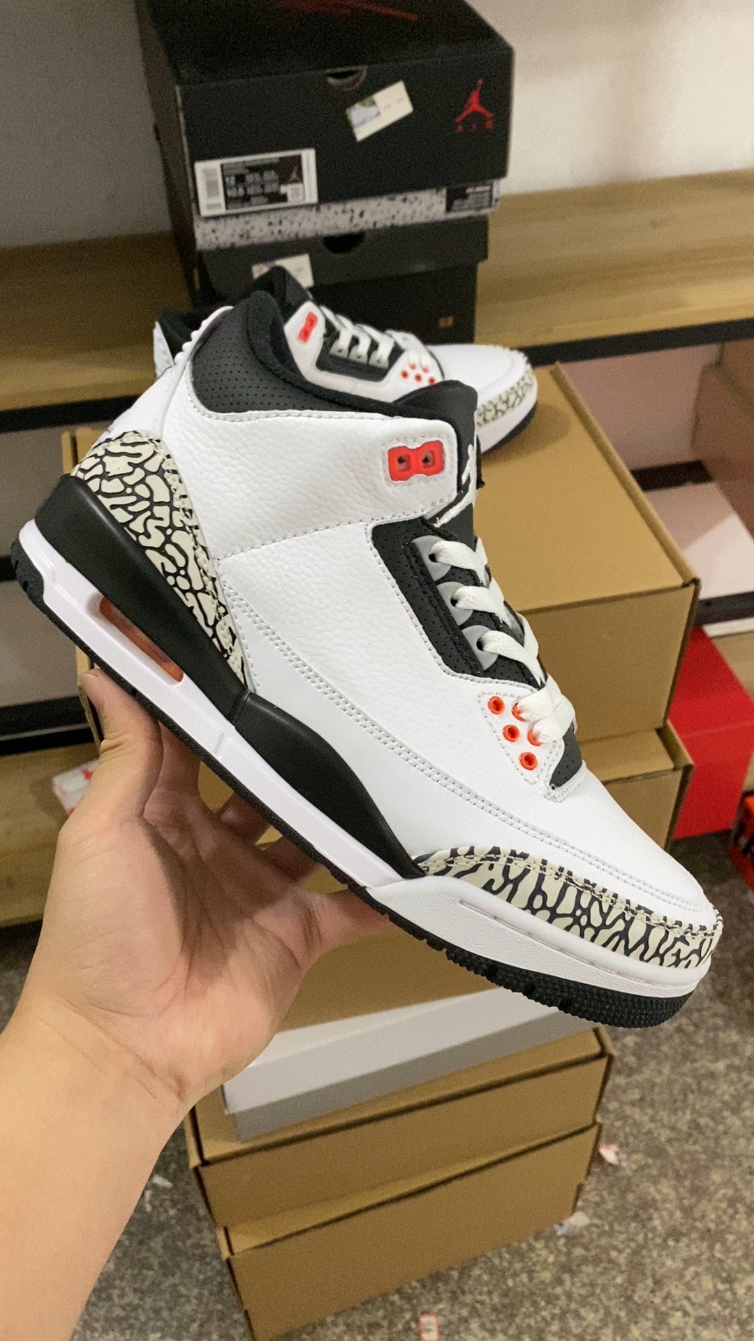 aj3红外线尺码40-46特价头层皮