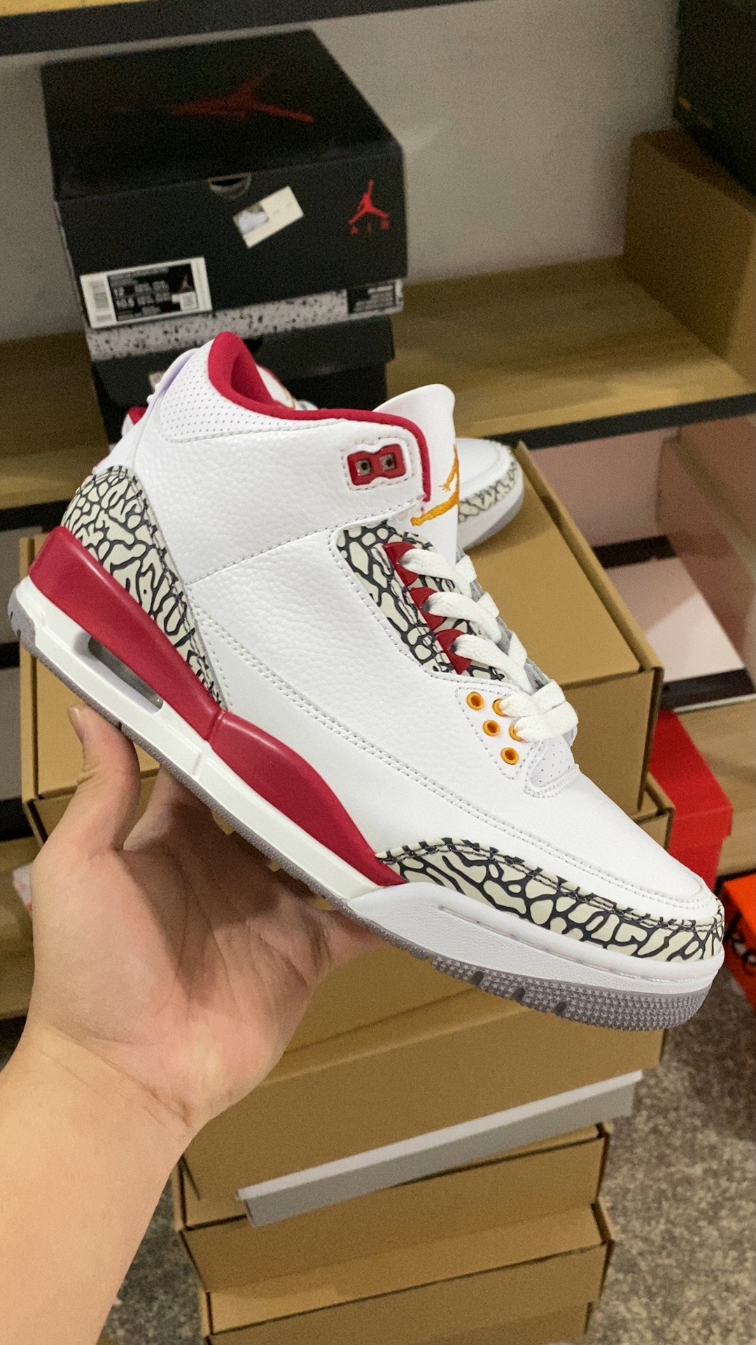 aj3白红金标尺码40-46特价头层