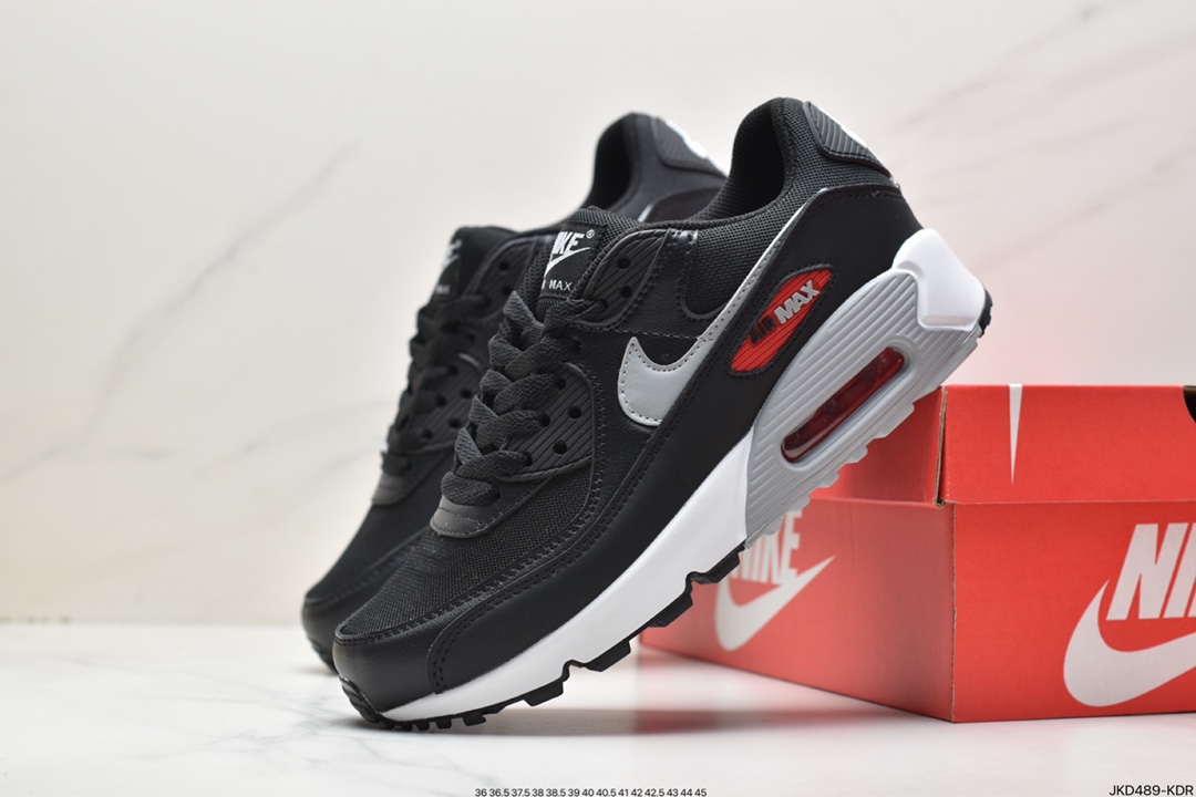 160 耐克Nike Air Max 90 经典复古小气垫缓震跑鞋  CW7481-001