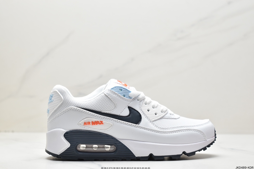 160 耐克Nike Air Max 90 经典复古小气垫缓震跑鞋  CW7481-001