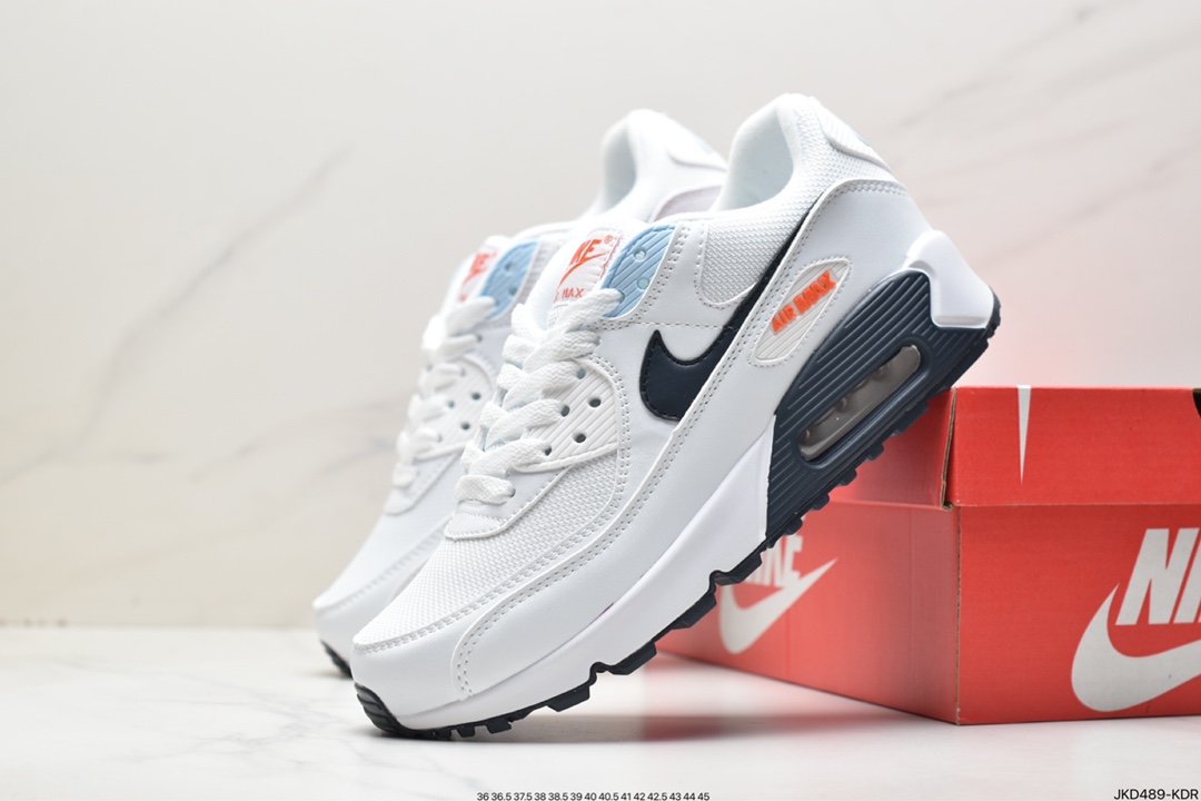 160 耐克Nike Air Max 90 经典复古小气垫缓震跑鞋  CW7481-001