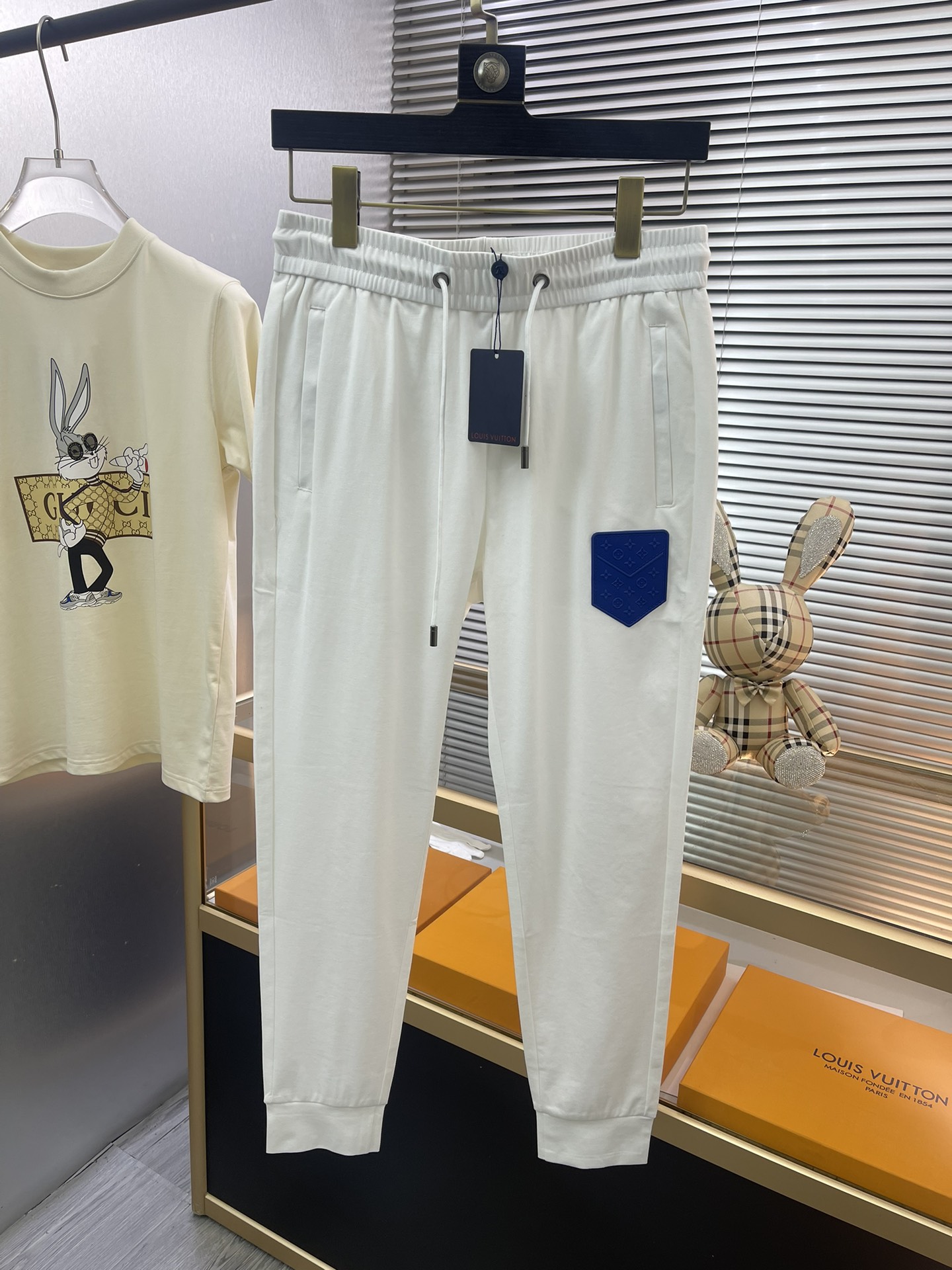 Louis Vuitton Clothing Pants & Trousers Men Cotton Fashion Casual