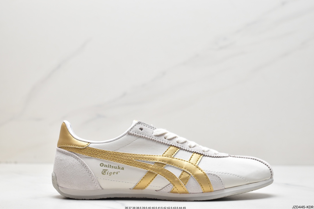 140 鬼塚虎/Onitsuka Tiger Runspark 火星运动系列田径钉复古经典百搭皮革休闲慢跑鞋