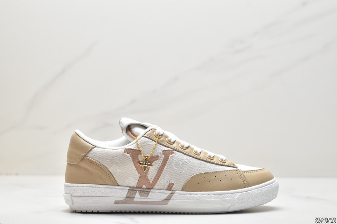 320 LV ARCHLIGHT SNEAKER 定制鞋面意大利进口钻石纹小牛皮配纳帕纹小牛皮