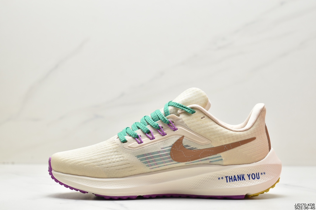 130 耐克Nike Air Zoom Pegasus 39登月39 网面透气跑步鞋DV8922-100