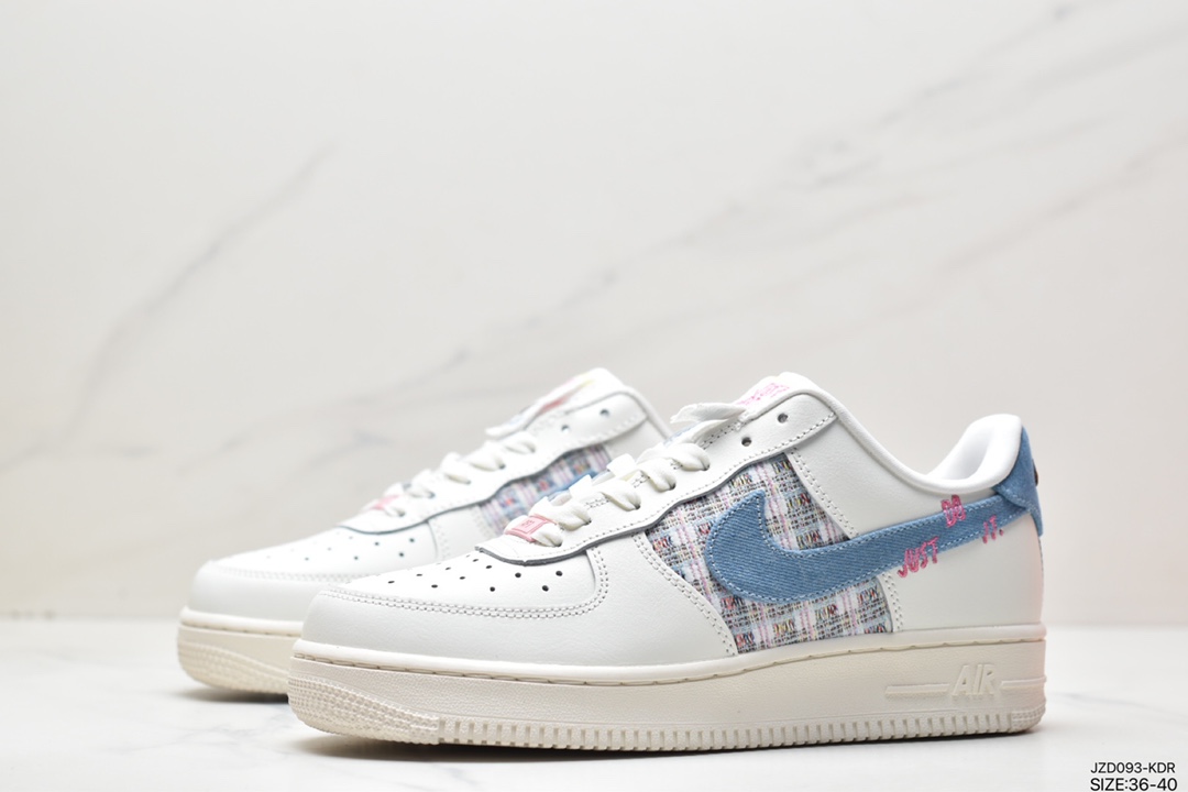 140 耐克Nike Air Force 1 Low 空军一号低帮百搭休闲运动板鞋FJ7740-141