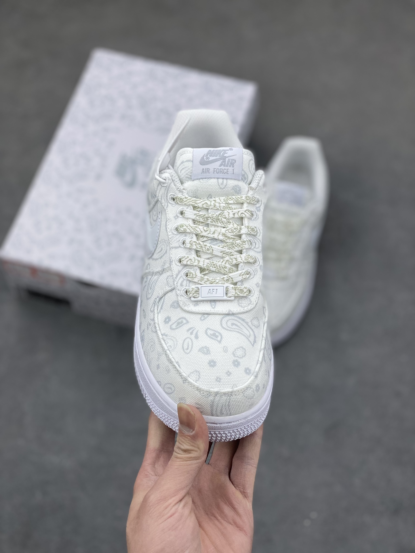 Nike Air Force 1 '07 White Paisley Casual Sneakers Low-Top Shoes 3 i1681068953 2535 1