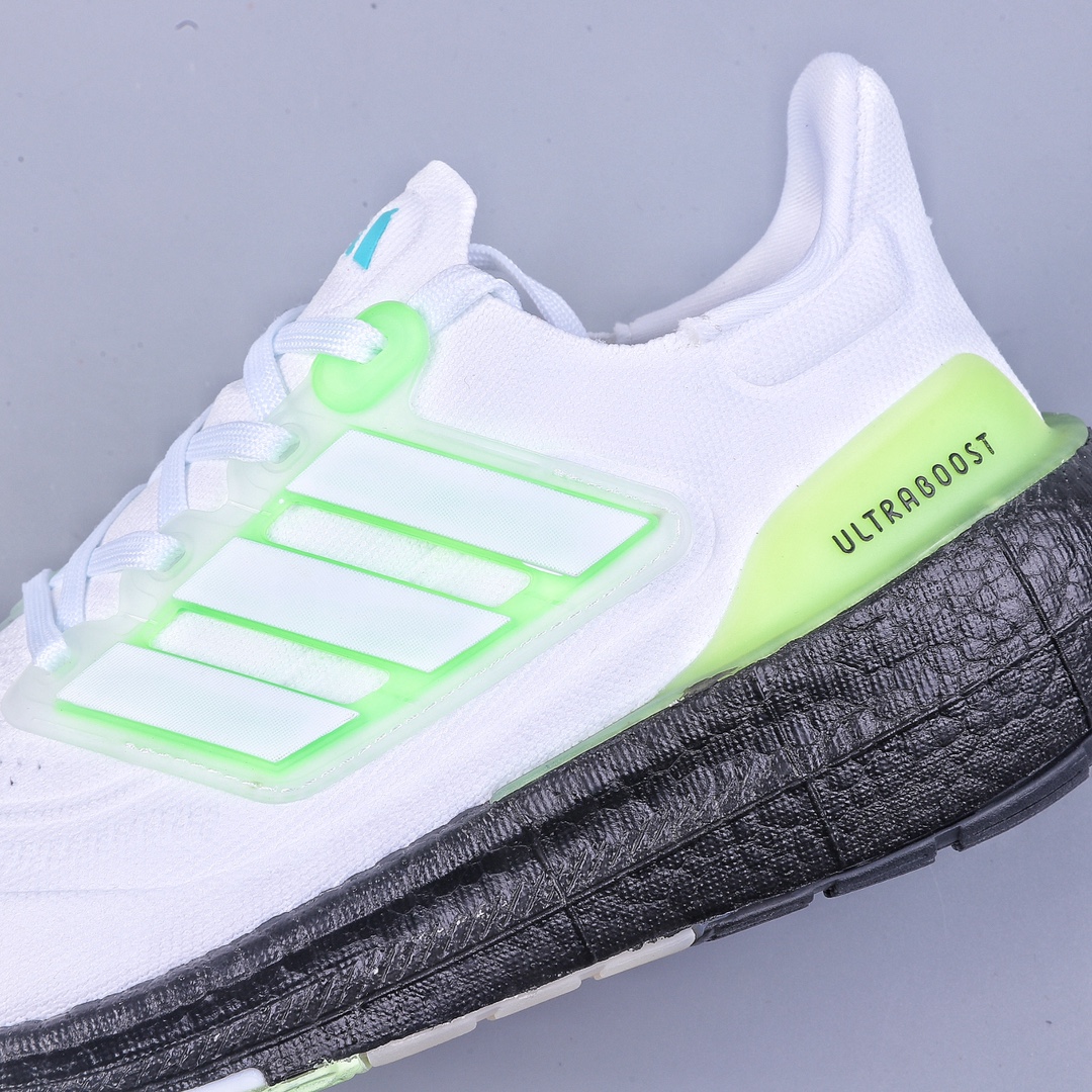 Adidas PureBoost ub23 W white and green popcorn running shoes HQ6349