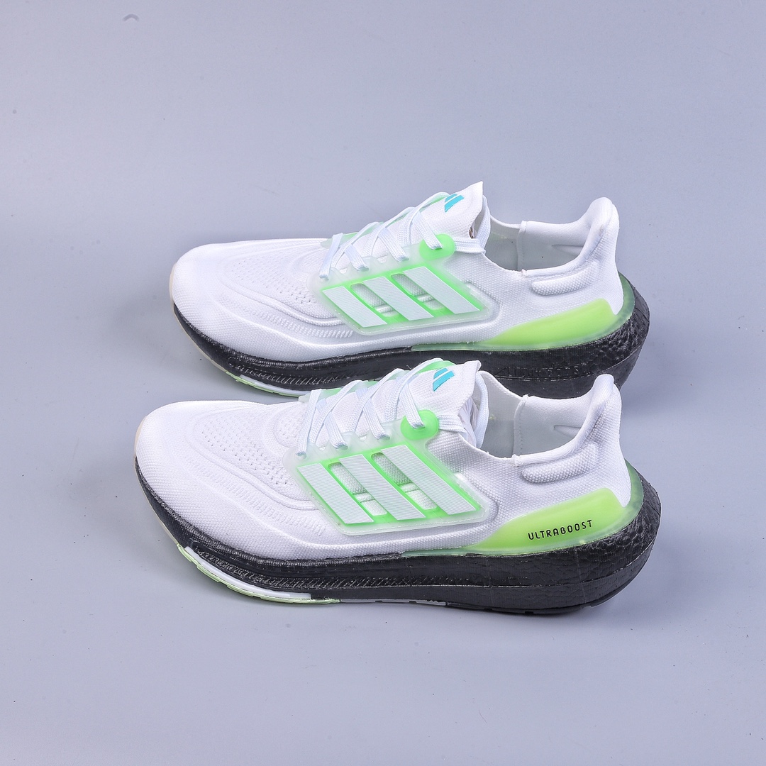 Adidas PureBoost ub23 W white and green popcorn running shoes HQ6349