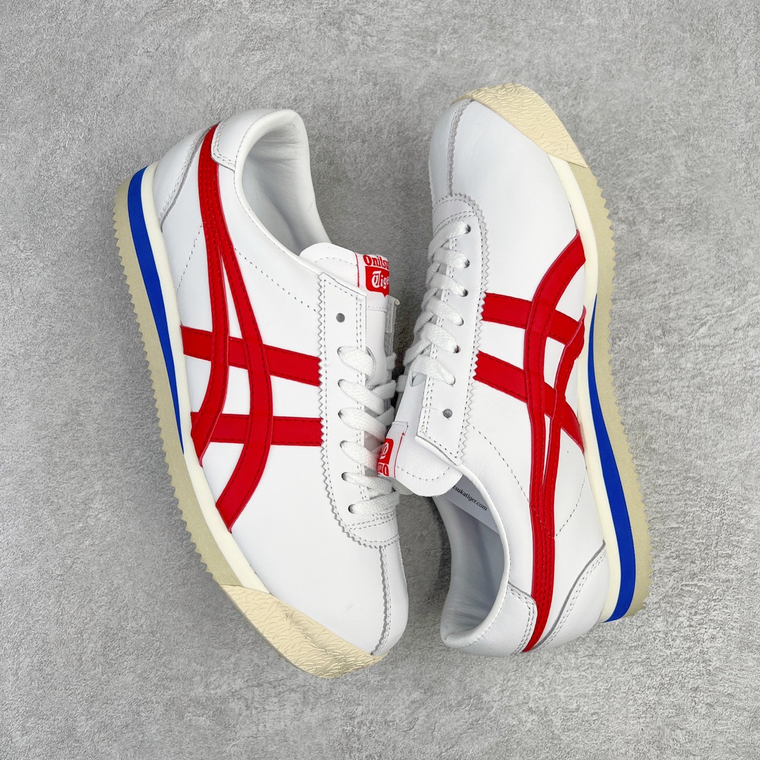 图片[3]-零售💰230 Onitsuka Tiger Corsair 鬼冢虎男女同款情侣休闲运动鞋 用阿甘鞋的原型 用亚瑟士的独特风格设计 整体简约时尚 好搭且鞋型显瘦 上脚效果也很赞 尺码：36 37 38 39 40.5 41.5 42 43.5 44 45 编码：Wby2936030-运动鞋