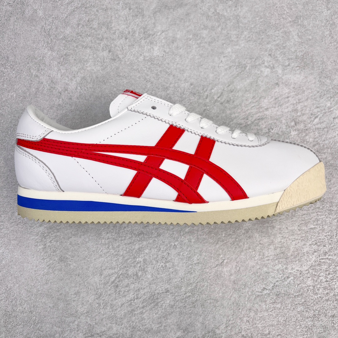 零售💰230 Onitsuka Tiger Corsair 鬼冢虎男女同款情侣休闲运动鞋 用阿甘鞋的原型 用亚瑟士的独特风格设计 整体简约时尚 好搭且鞋型显瘦 上脚效果也很赞 尺码：36 37 38 39 40.5 41.5 42 43.5 44 45 编码：Wby2936030-运动鞋