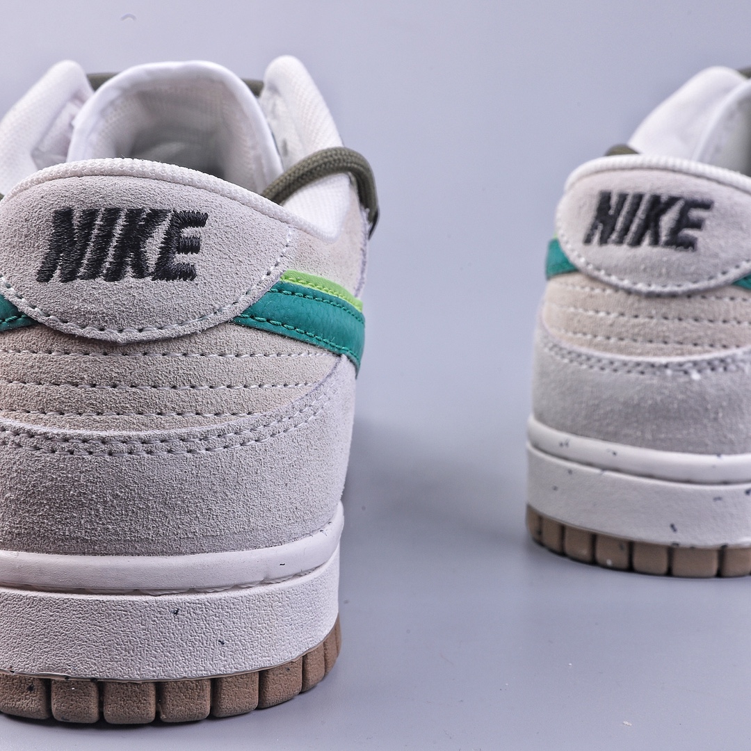 220 Nike Dunk Low ”85” 低帮气泡水母 双勾解构绑带绿野仙踪 DO9457-100