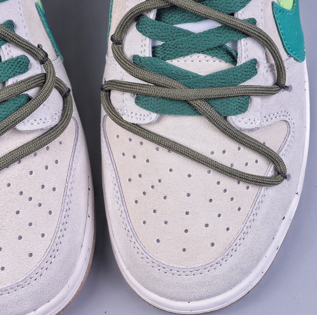 220 Nike Dunk Low ”85” 低帮气泡水母 双勾解构绑带绿野仙踪 DO9457-100