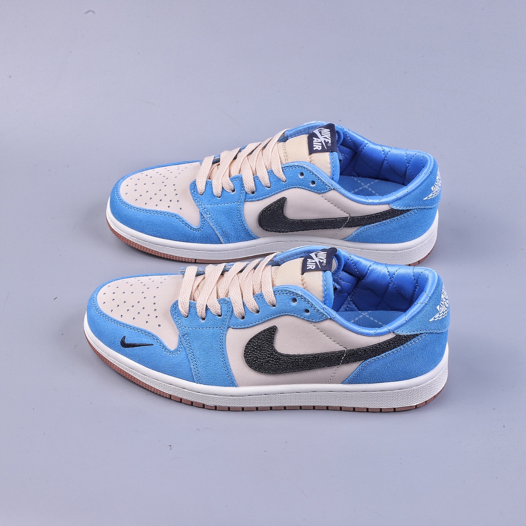 200 Air Jordan 1 Low 白蓝黑 官方同步新色  CZ0790-141