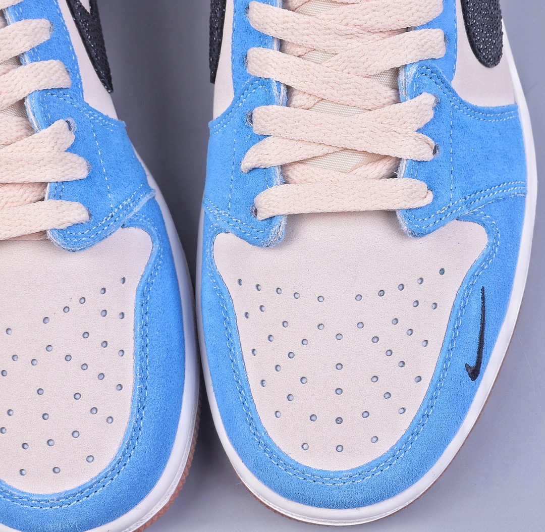 200 Air Jordan 1 Low 白蓝黑 官方同步新色  CZ0790-141