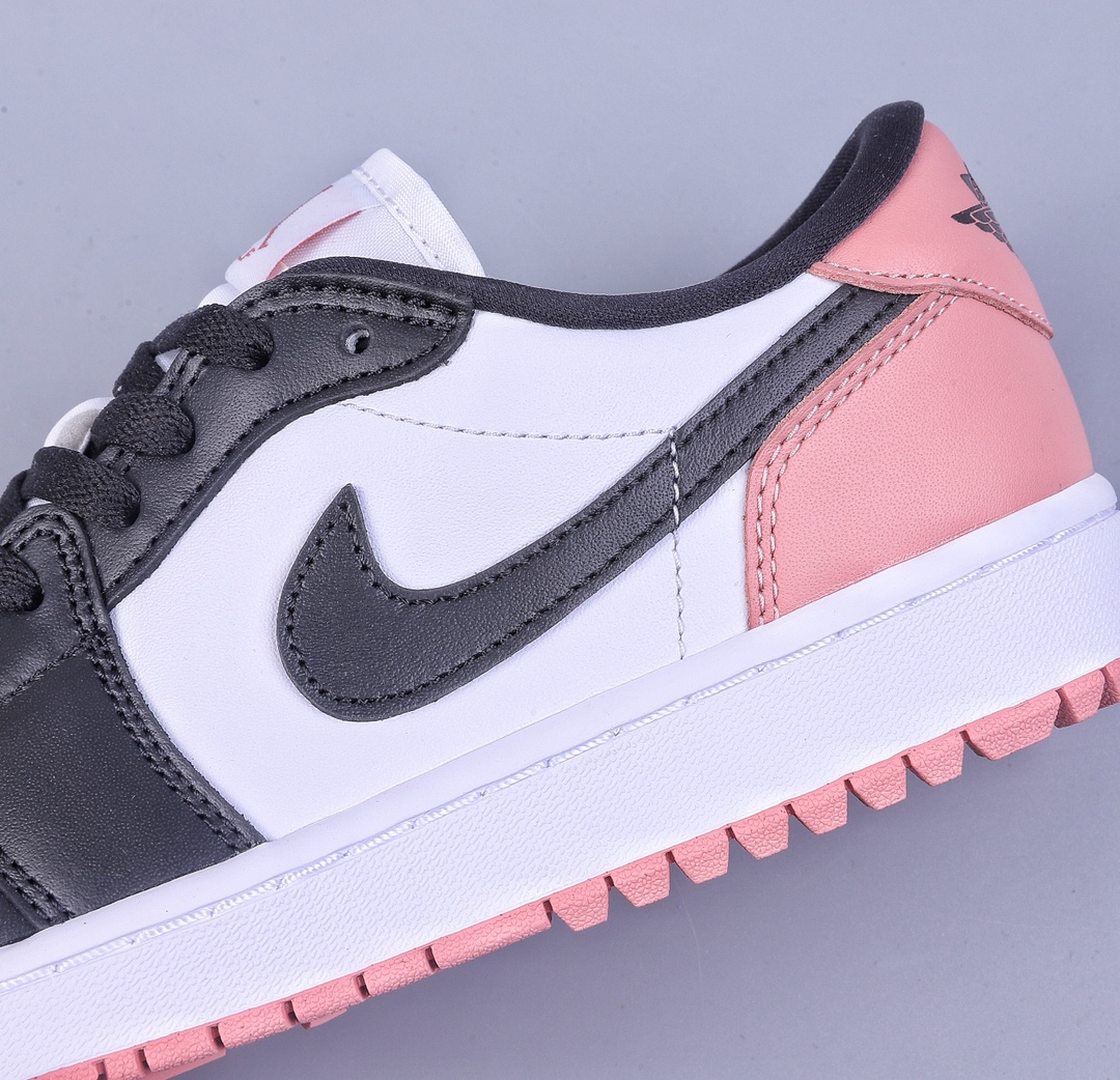 280 DT Air Jordan 1 Low 高尔夫 黑白粉DD9315-106