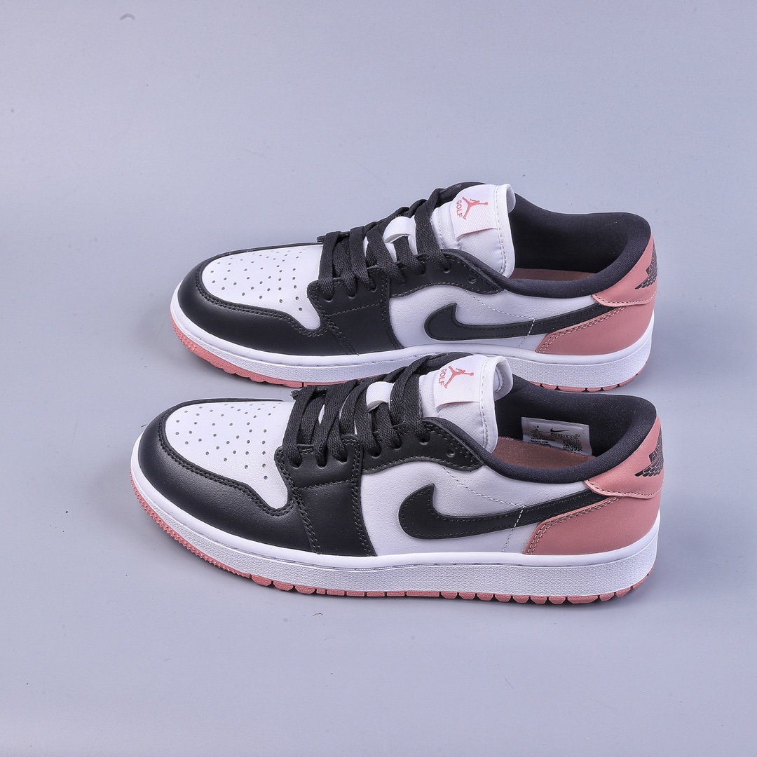 280 DT Air Jordan 1 Low 高尔夫 黑白粉DD9315-106