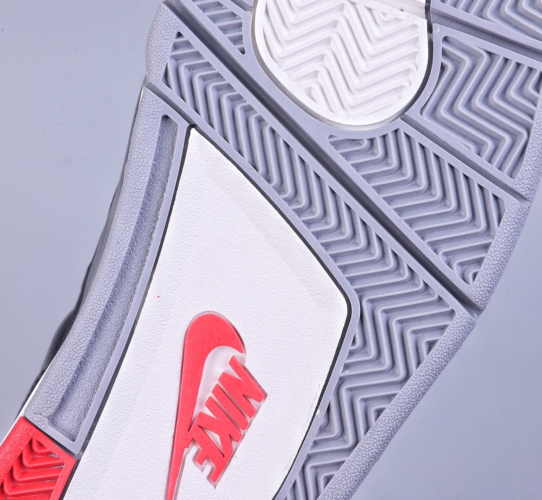 240 S版Air Jordan 4 Retro ”Bred” AJ4 乔4元年复刻新黑红 308497-060