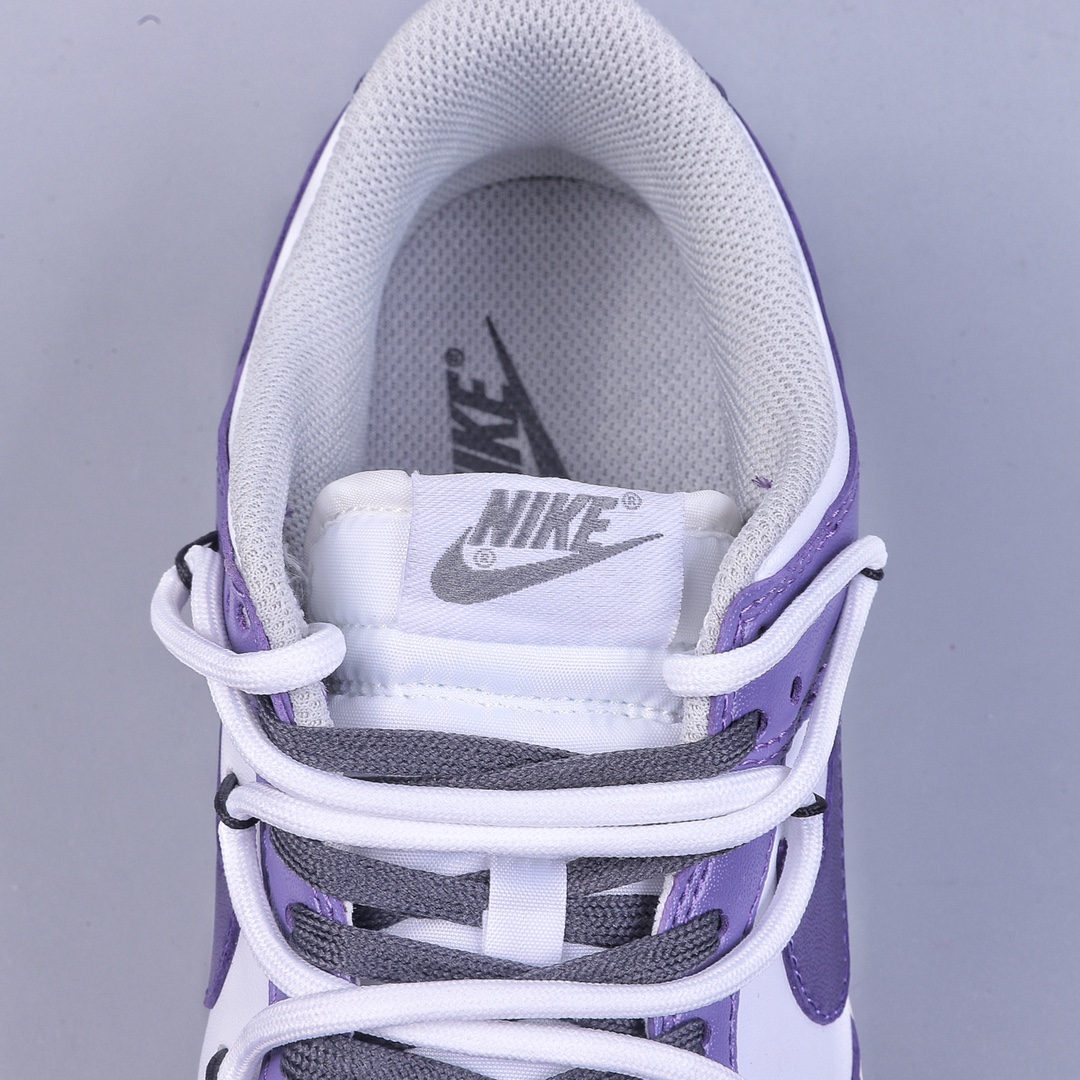 240 Nike SB Dunk Low”White/Black”扣篮系列低帮休闲运动滑板板鞋“白黑浅蓝涂鸦绑绳”  DD1503-117