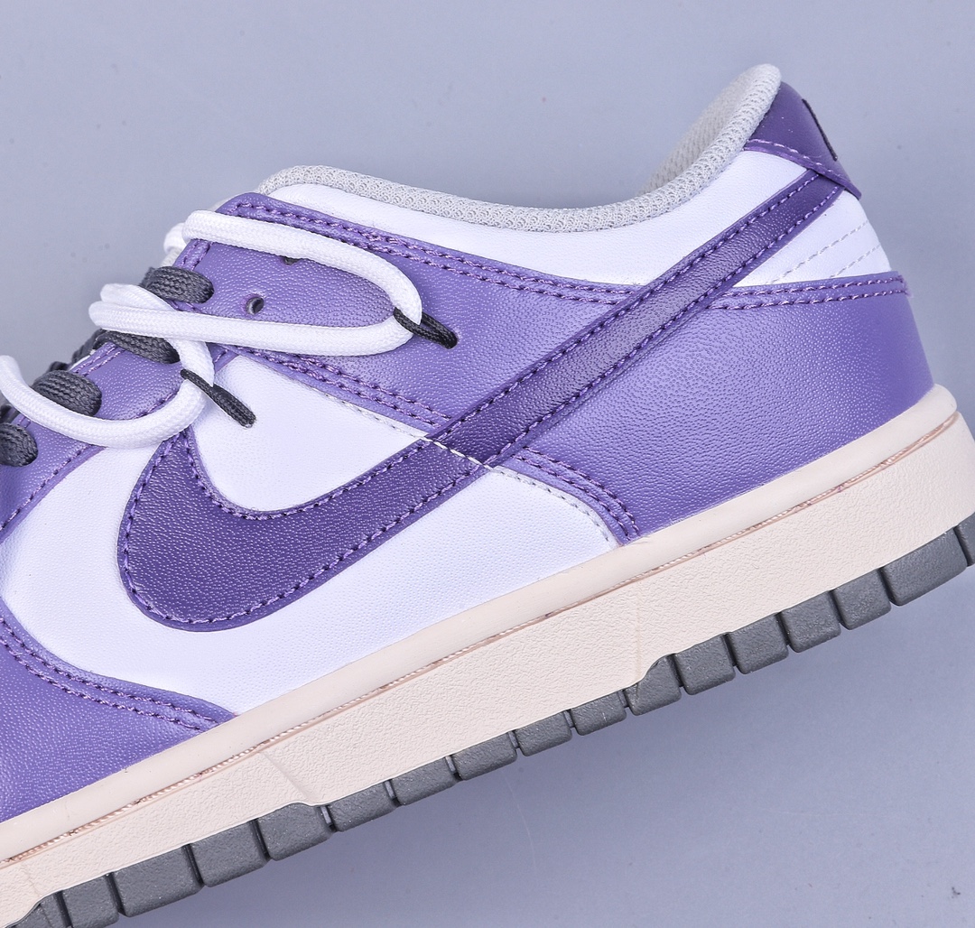 240 Nike SB Dunk Low”White/Black”扣篮系列低帮休闲运动滑板板鞋“白黑浅蓝涂鸦绑绳”  DD1503-117