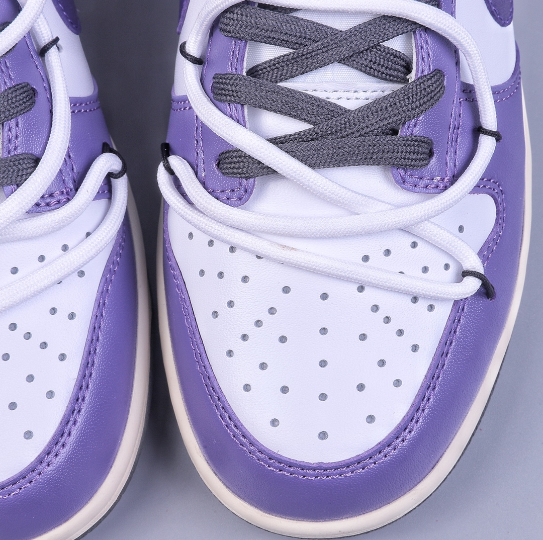 240 Nike SB Dunk Low”White/Black”扣篮系列低帮休闲运动滑板板鞋“白黑浅蓝涂鸦绑绳”  DD1503-117
