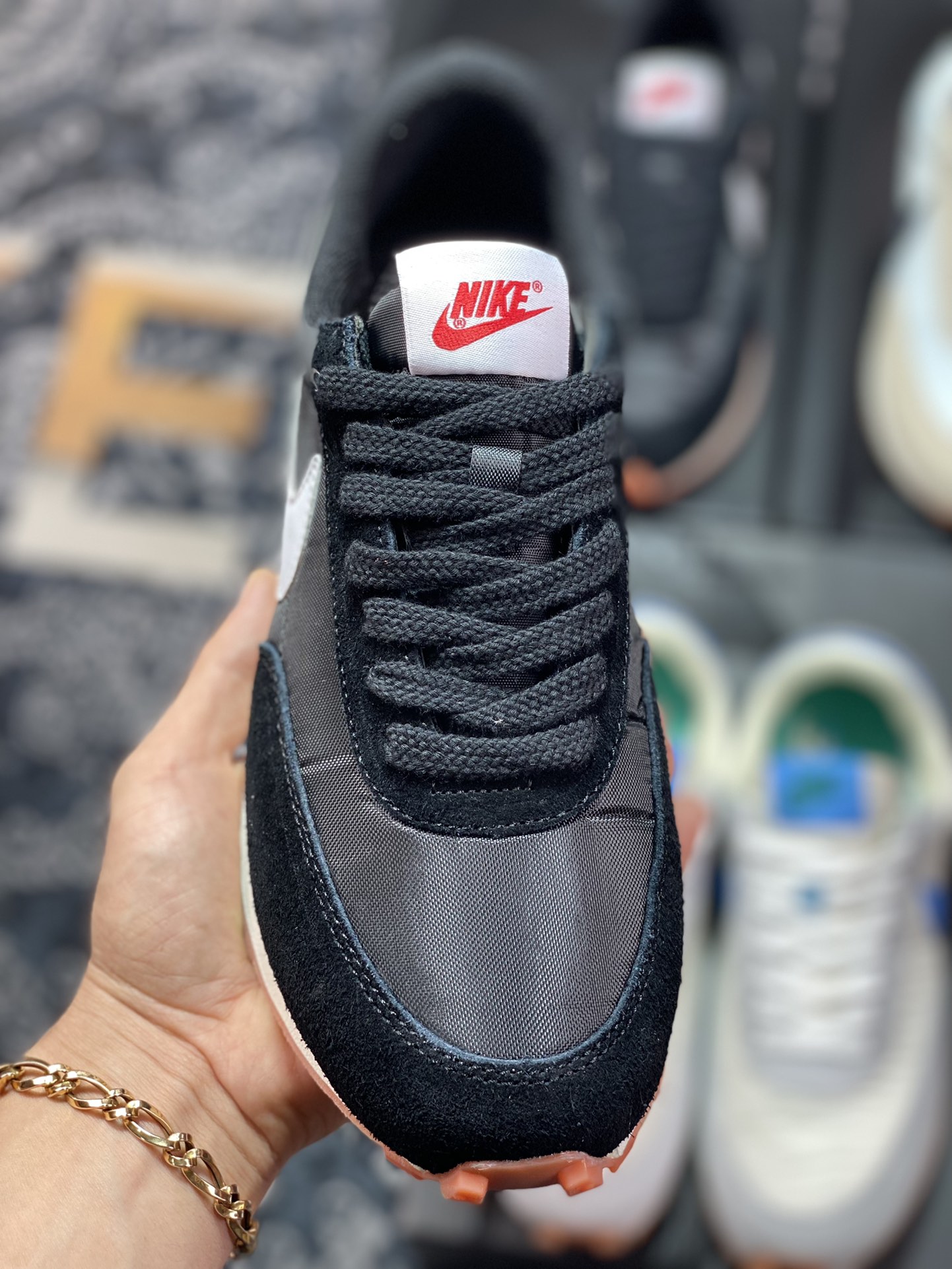 Original level Nike Air Daybreak waffle series mesh breathable retro casual jogging shoes CK2351-001-Top High Quatity Cheap Sneakers Fashion Clothing Clothes Bags handbags Shoes of all Brand wholesale With The best Quality And Beautiful Price from China Factory Chinese suppliers wholesaler seller Original level Nike Air Daybreak waffle series mesh breathable retro casual jogging shoes CK2351-001