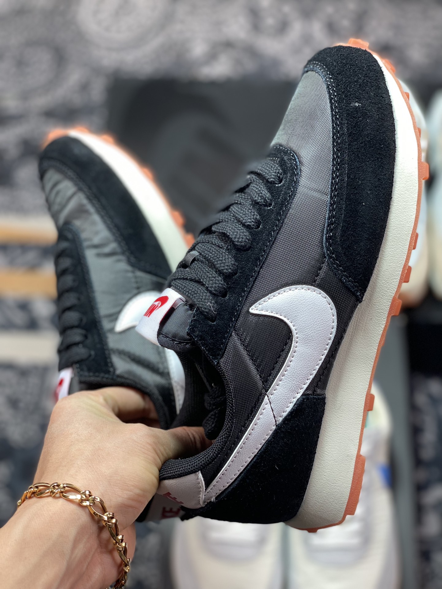 Original level Nike Air Daybreak waffle series mesh breathable retro casual jogging shoes CK2351-001-Top High Quatity Cheap Sneakers Fashion Clothing Clothes Bags handbags Shoes of all Brand wholesale With The best Quality And Beautiful Price from China Factory Chinese suppliers wholesaler seller Original level Nike Air Daybreak waffle series mesh breathable retro casual jogging shoes CK2351-001