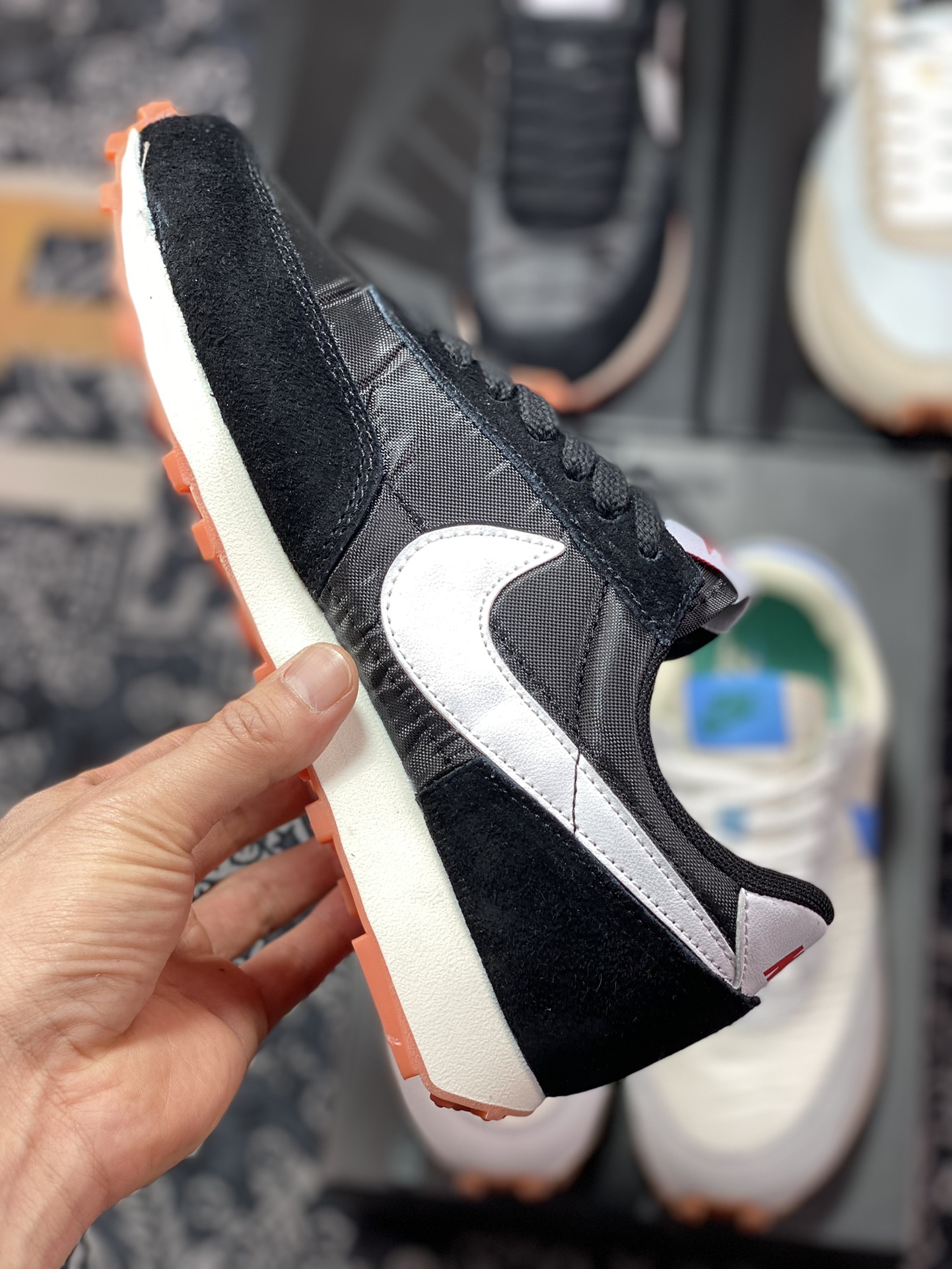 Original level Nike Air Daybreak waffle series mesh breathable retro casual jogging shoes CK2351-001-Top High Quatity Cheap Sneakers Fashion Clothing Clothes Bags handbags Shoes of all Brand wholesale With The best Quality And Beautiful Price from China Factory Chinese suppliers wholesaler seller Original level Nike Air Daybreak waffle series mesh breathable retro casual jogging shoes CK2351-001
