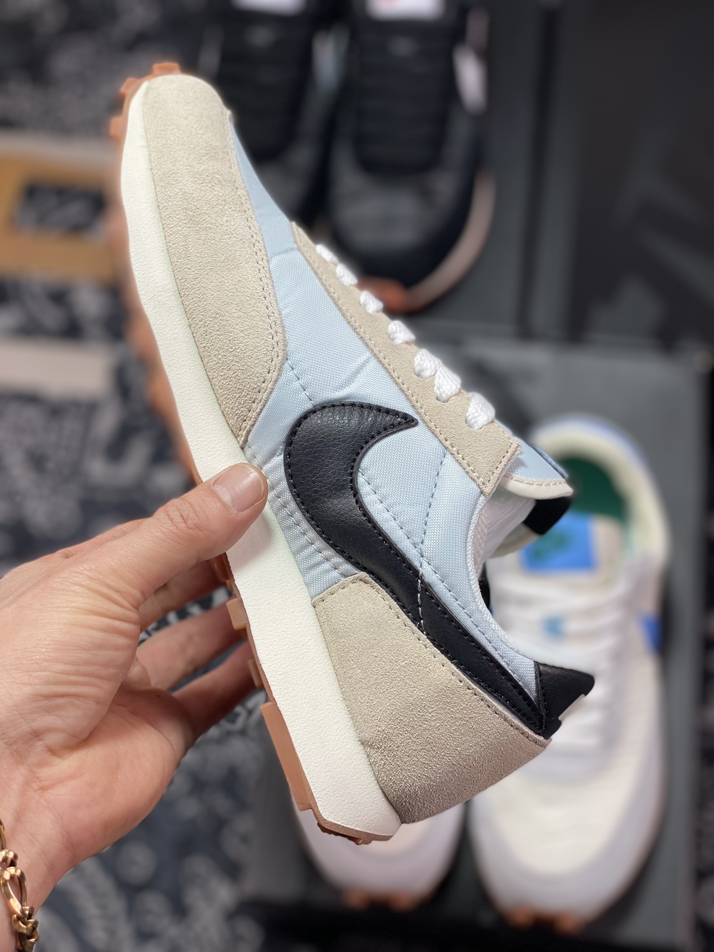 Original level Nike Air Daybreak Waffle series mesh breathable retro casual jogging shoes CK2351-100-Top High Quatity Cheap Sneakers Fashion Clothing Clothes Bags handbags Shoes of all Brand wholesale With The best Quality And Beautiful Price from China Factory Chinese suppliers wholesaler seller Original level Nike Air Daybreak Waffle series mesh breathable retro casual jogging shoes CK2351-100
