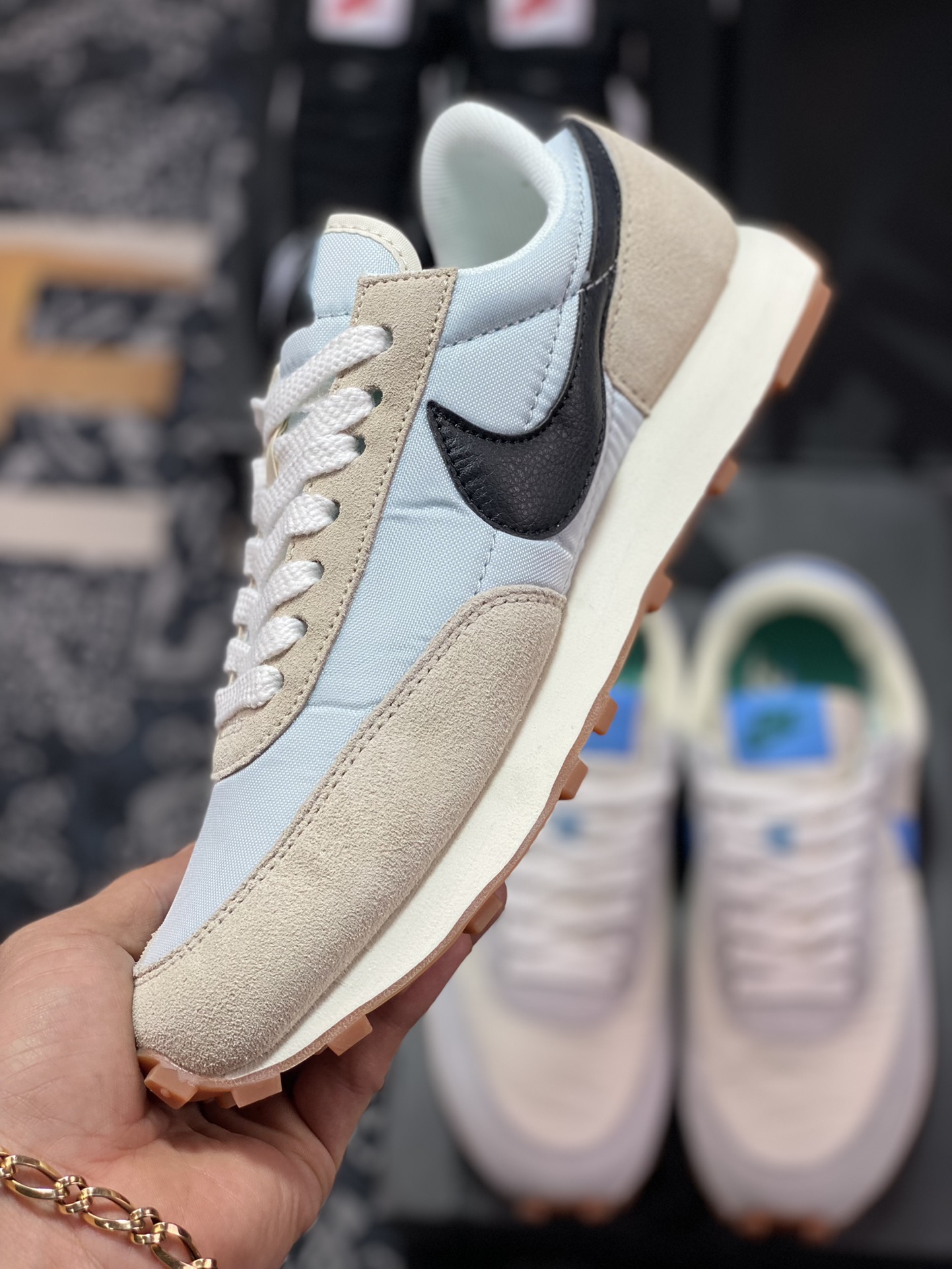 Original level Nike Air Daybreak Waffle series mesh breathable retro casual jogging shoes CK2351-100-Top High Quatity Cheap Sneakers Fashion Clothing Clothes Bags handbags Shoes of all Brand wholesale With The best Quality And Beautiful Price from China Factory Chinese suppliers wholesaler seller Original level Nike Air Daybreak Waffle series mesh breathable retro casual jogging shoes CK2351-100