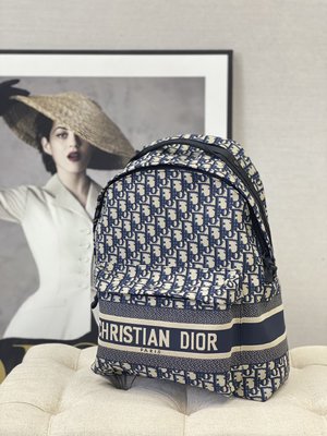 Luxury Fashion Replica Designers
 Dior Bags Backpack Buy High-Quality Fake
 Blue Embroidery