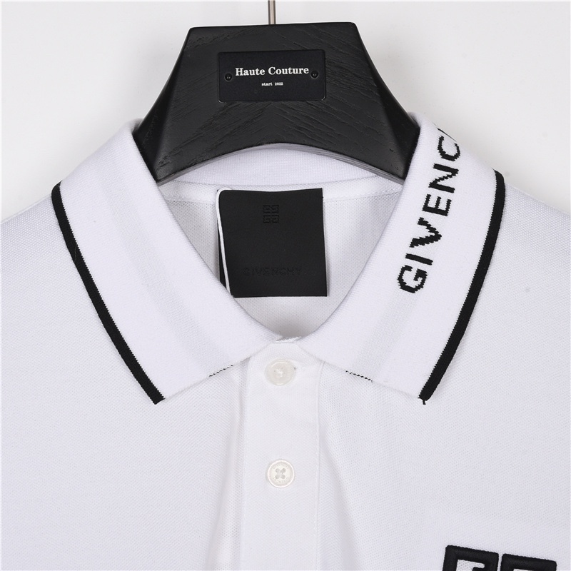 200 Givenchy/纪梵希 23ss GVC字母刺绣polo短袖