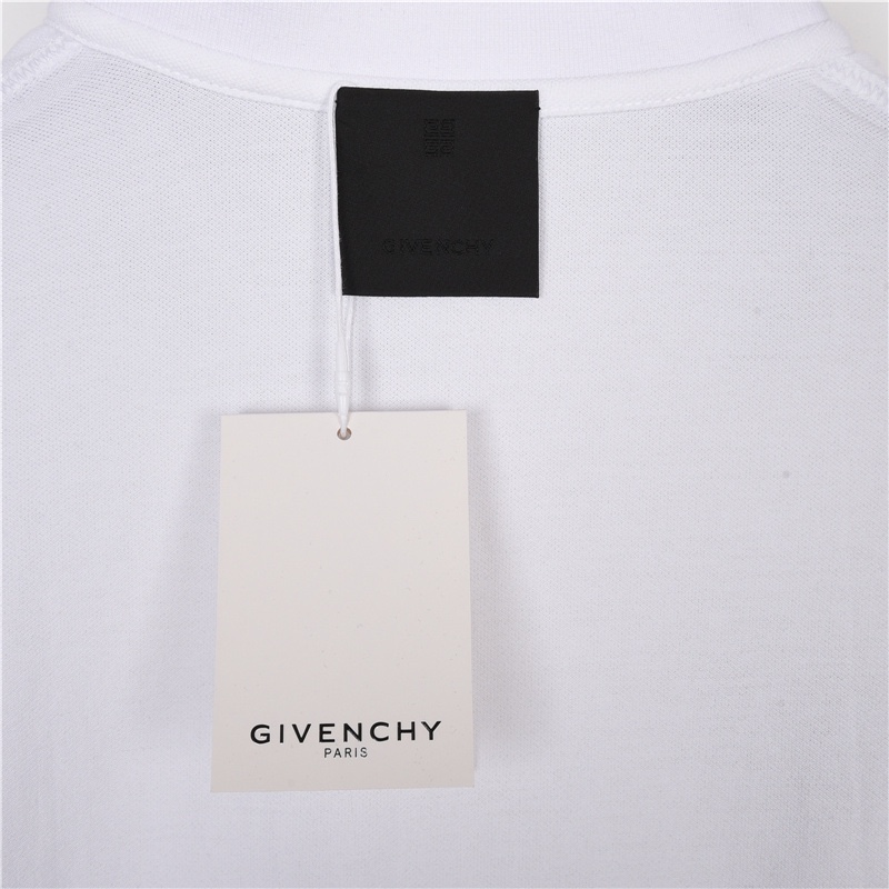 200 Givenchy/纪梵希 23ss GVC字母刺绣polo短袖