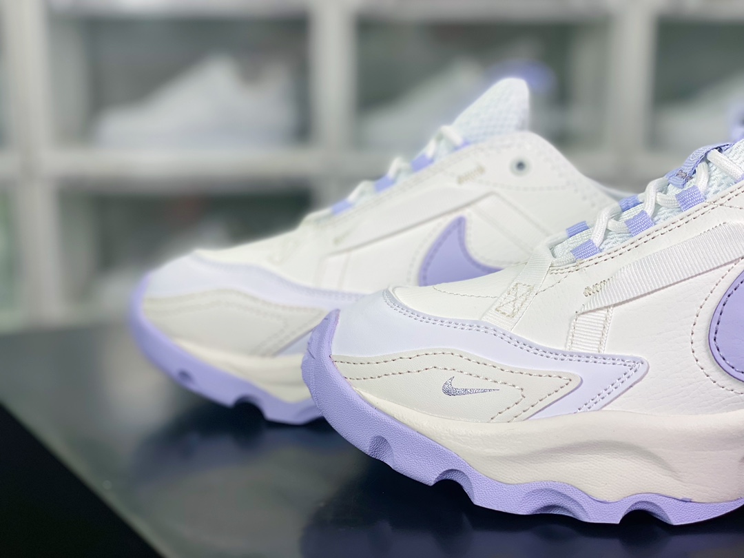 150  TC 7900”Sail White”复古老爹百搭休闲慢跑鞋“白紫罗兰”FD0385-121