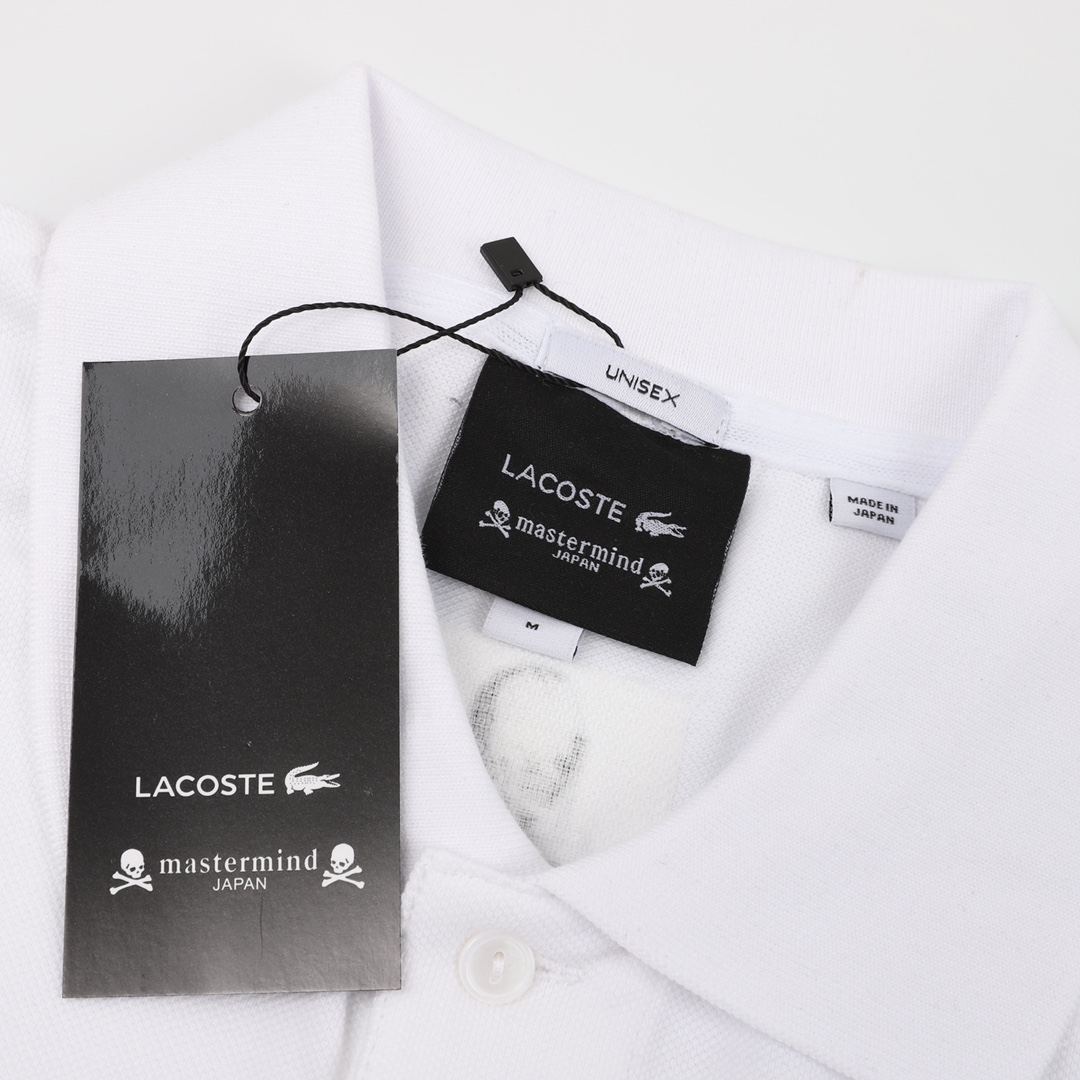 Lacoste联名mmj短袖polo 采用正品开模定织双支珠地面料