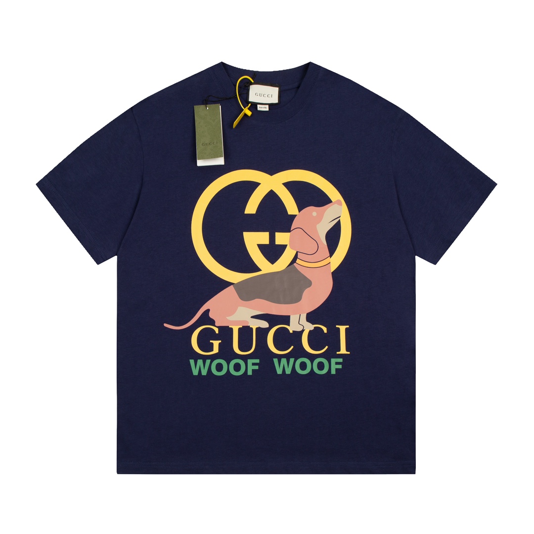 Gucci 2023新款肖战同款动物T恤