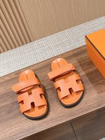 Hermes Shoes Slippers Buy Best High-Quality
 Splicing