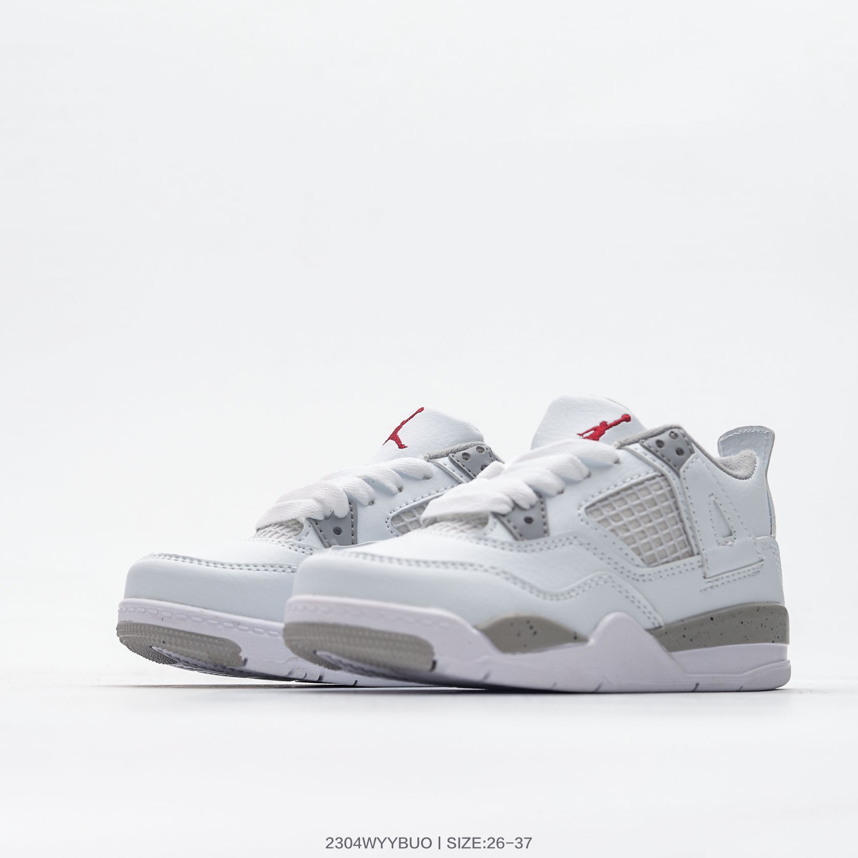 图片[5]-乔丹Nike Air Jordan 4 AJ4 乔4 童鞋帮复古休闲运动文化篮球鞋 尺码：26 27 28 29 30 31 32 33 34 35 36 37-选品中心