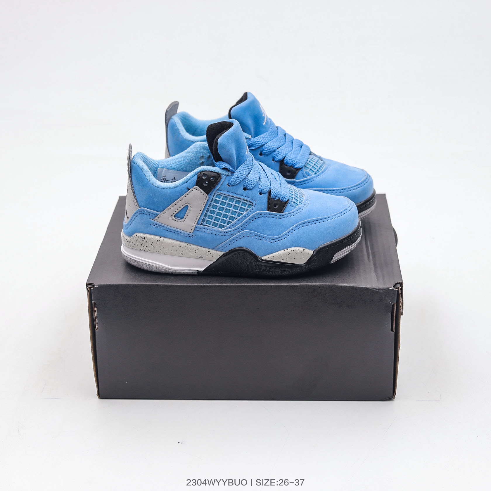图片[9]-集🈴 乔丹Nike Air Jordan 4 AJ4 乔4 童鞋帮复古休闲运动文化篮球鞋 尺码：26 27 28 29 30 31 32 33 34 35 36 37-选品中心