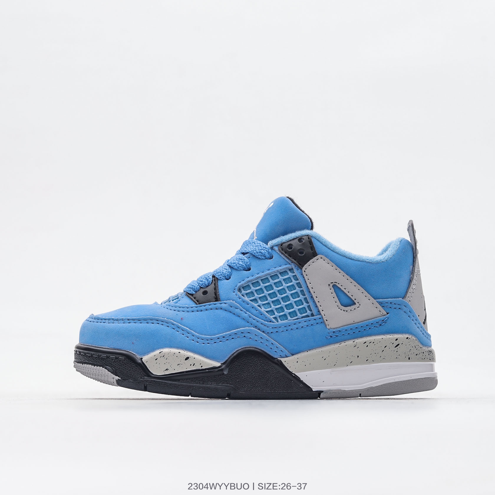 图片[4]-集🈴 乔丹Nike Air Jordan 4 AJ4 乔4 童鞋帮复古休闲运动文化篮球鞋 尺码：26 27 28 29 30 31 32 33 34 35 36 37-选品中心