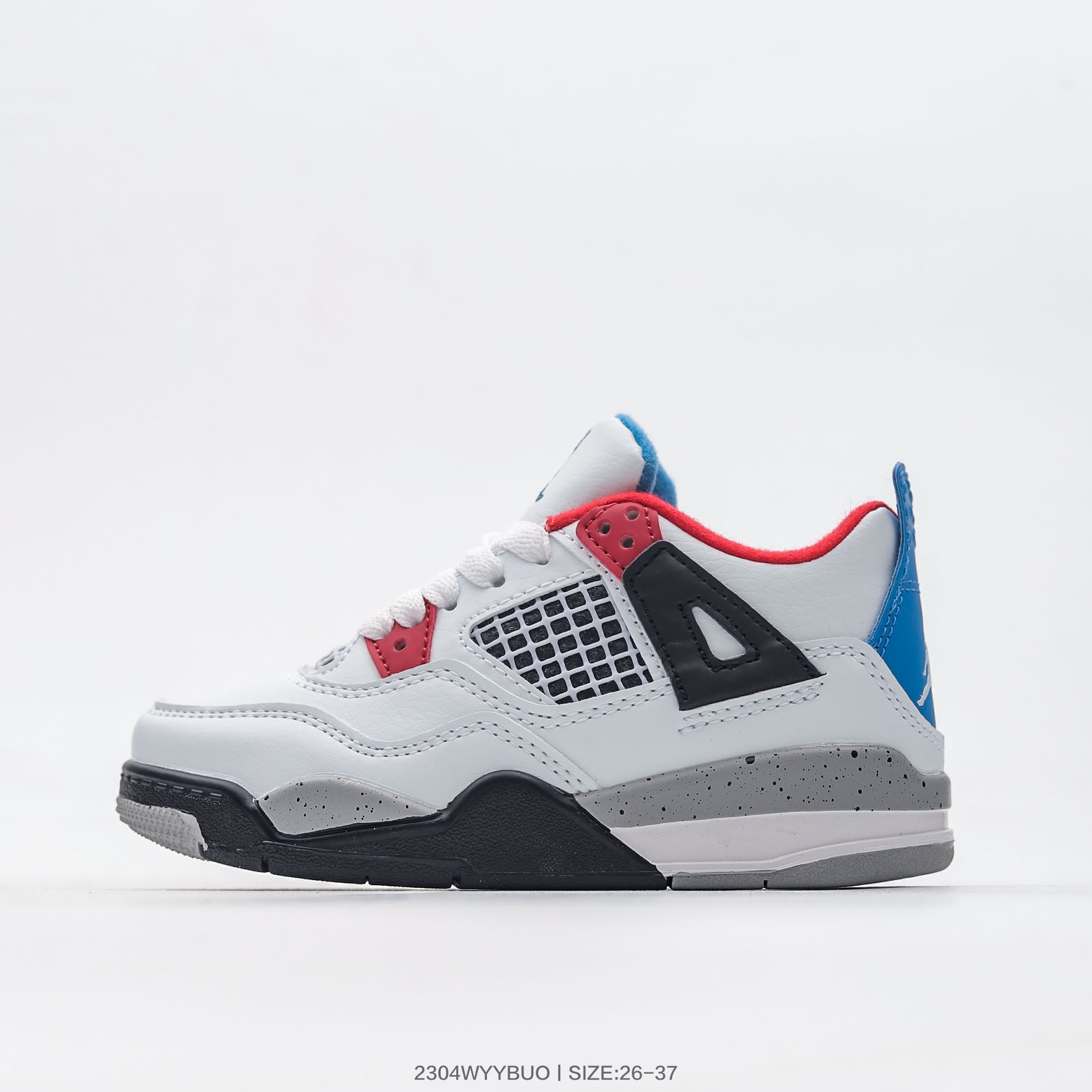 图片[6]-集🈴 乔丹Nike Air Jordan 4 AJ4 乔4 童鞋帮复古休闲运动文化篮球鞋 尺码：26 27 28 29 30 31 32 33 34 35 36 37-选品中心